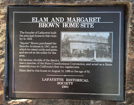 ELAM AND MARGARET BROWN HOME-SITE