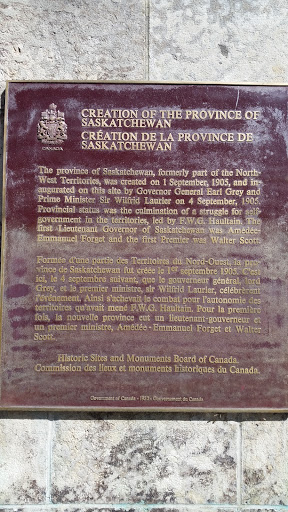Creation of Province of Saskatchewan