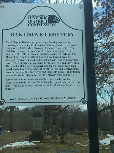 Oak Grove Cemetery (Dixboro)