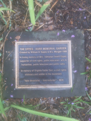 The Eppes-Durr Memorial Garden