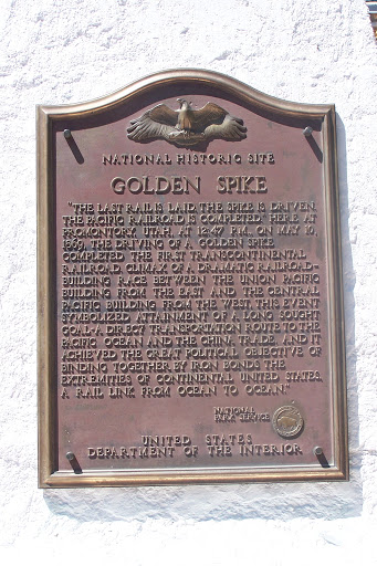 Golden Spike Historical Marker