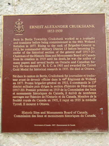 Ernest Alexander Cruikshank 1853-1939