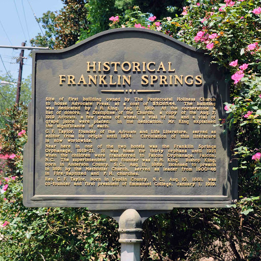 Historical Franklin Springs
