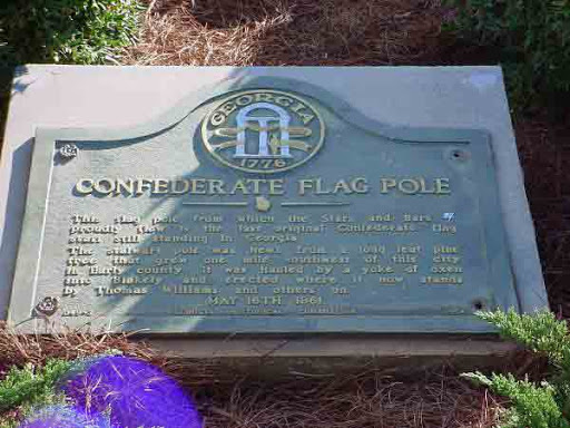Confederate Flag Pole