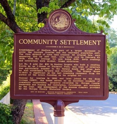 Community Settlement