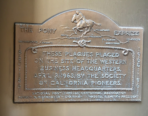 Pony Express Plaques