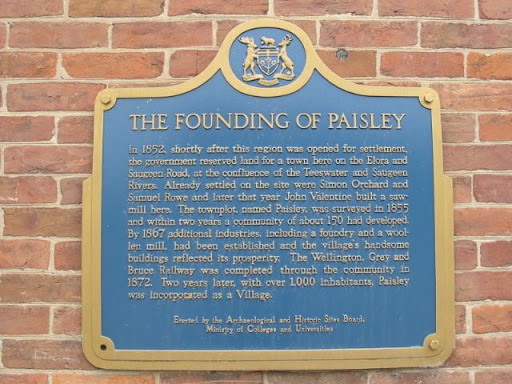 The Founding of Paisley