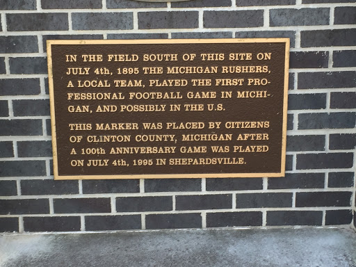 First Professional (American) Football Game