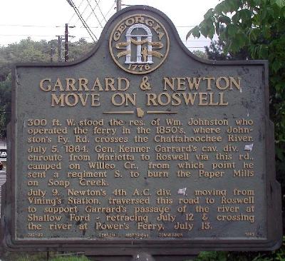 Garrard &amp; Newton Move on Roswell