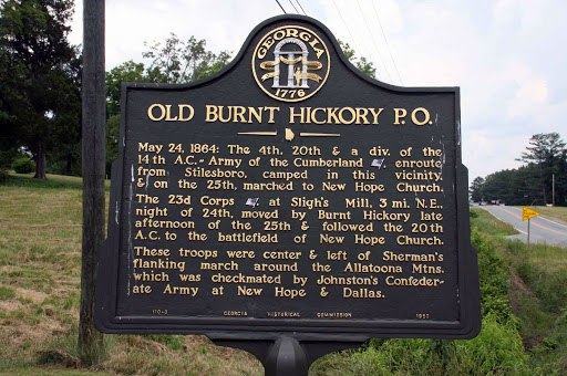 Old Burnt Hickory P.O.