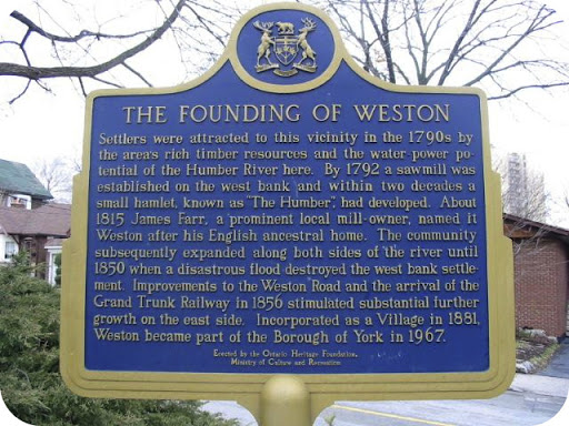 The Founding of Weston