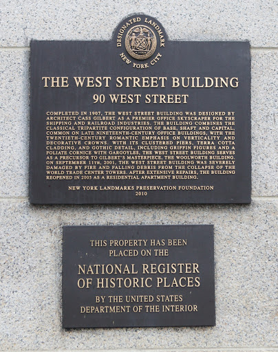 Dedicated NYC Plaque