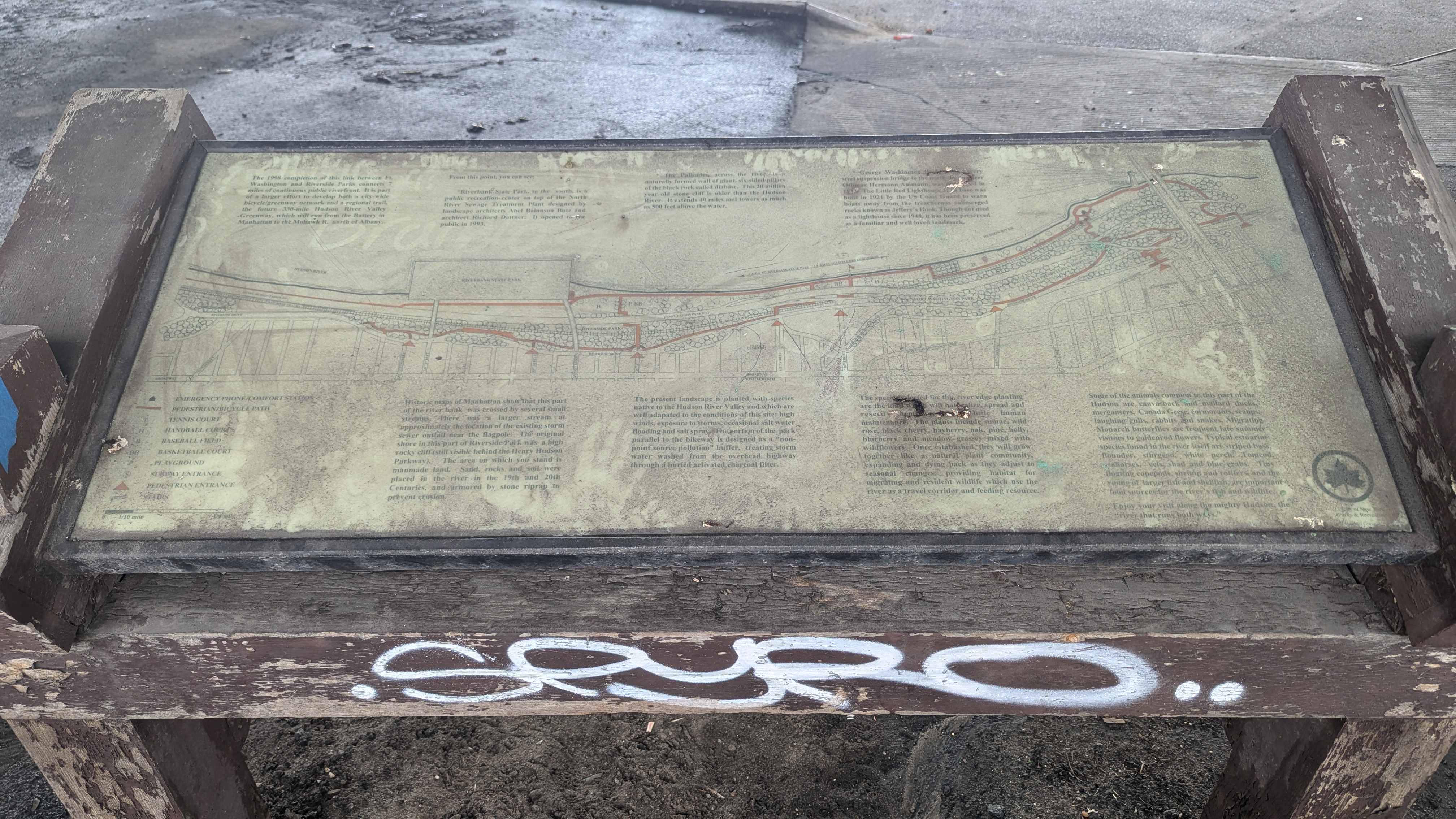 Link between Ft. Washington and Riverside Parks