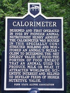 The Armsby Calorimeter
