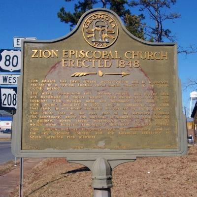 Zion Episcopal Church Erected 1848