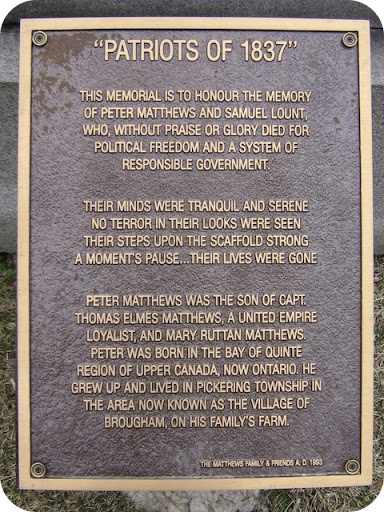 "Patriots of 1837"