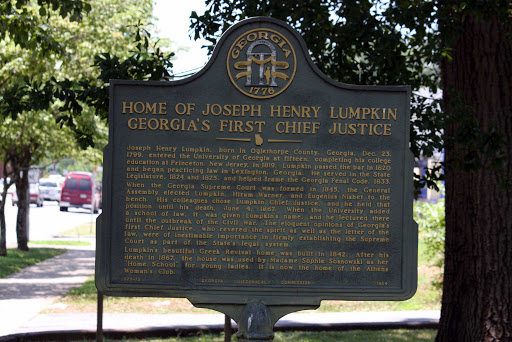 Home of Joseph Henry Lumpkin Georgia's First Chief Justice