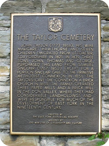 The Taylor Cemetery