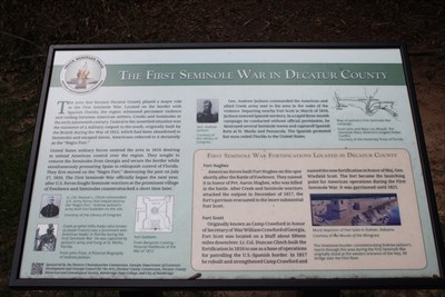 The First Seminole War in Decatur County