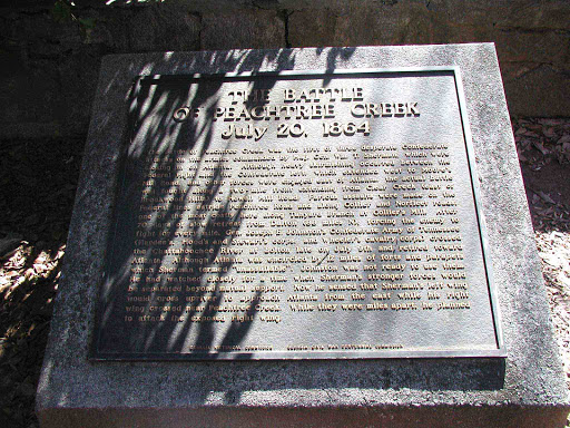 The Battle of Peachtree Creek Plaque 1 - July 20, 1864