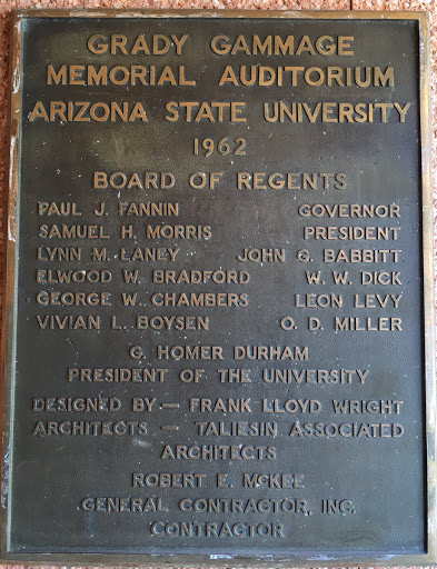 Grady Gammage Memorial Auditorium