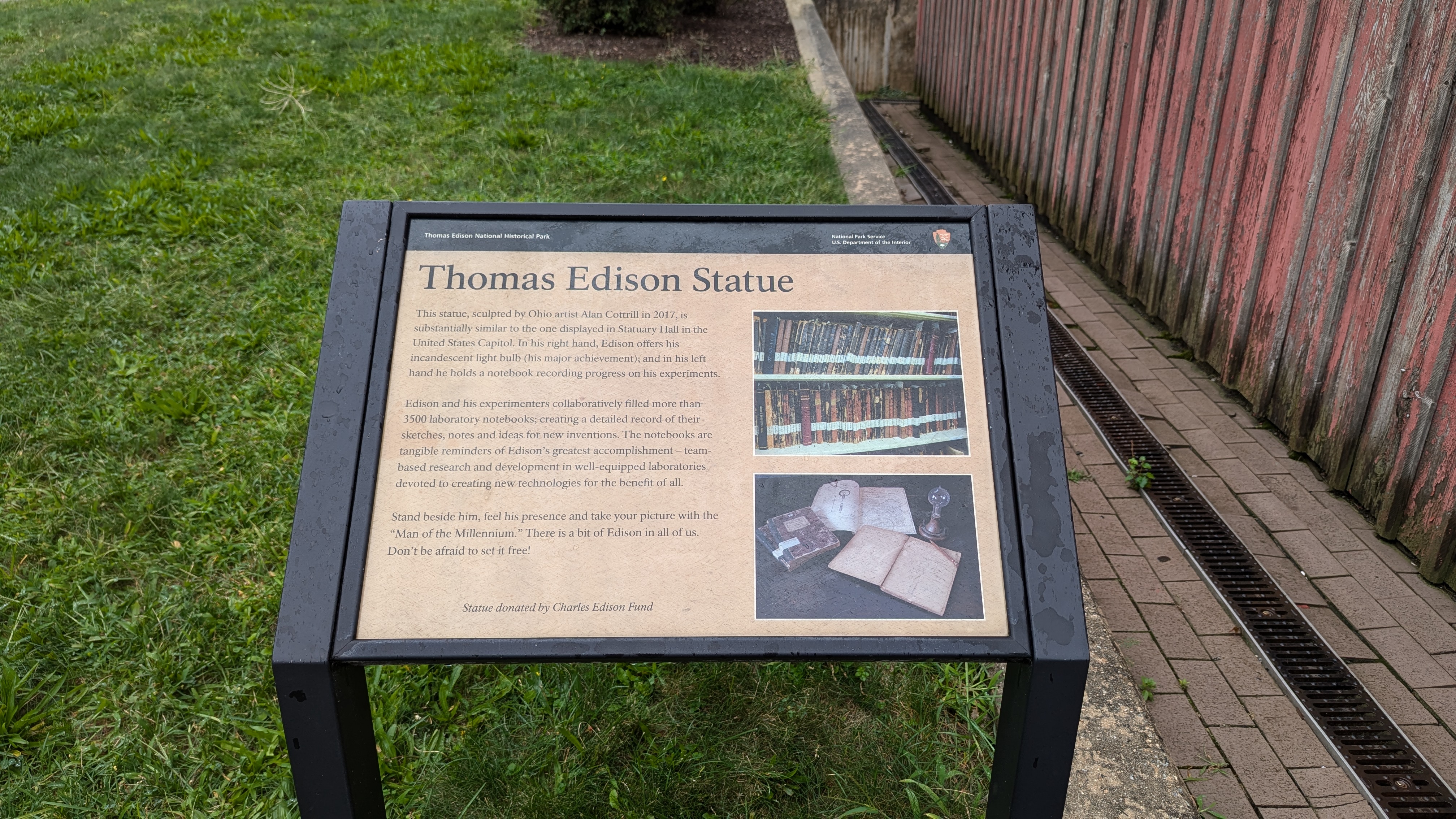 Thomas Edison Statue