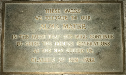 Memorial Union Walkway Dedication