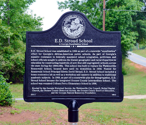 E.D. Stroud School  /  A Georgia Equalization School