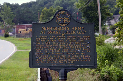 McPherson's Army at Snake Creek Gap