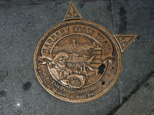 San Francisco Barbary Coast Marker