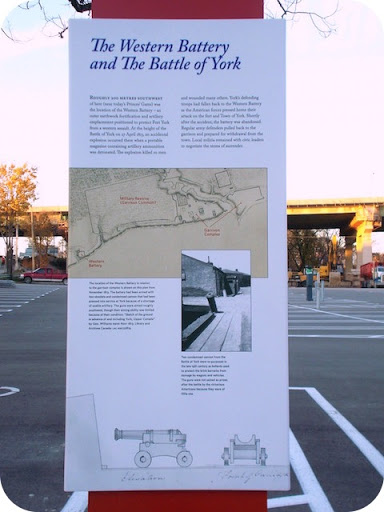 The Western Battery and The Battle of York