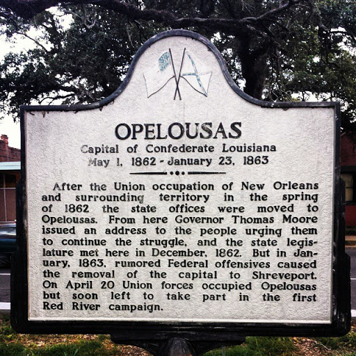 Opelousas: Capital of Conferate Louisiana