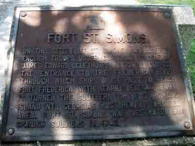 Fort St Simons