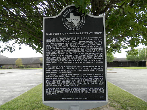 Old First Orange Baptist Church