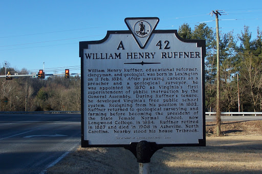 William Henry Ruffner Historical Marker