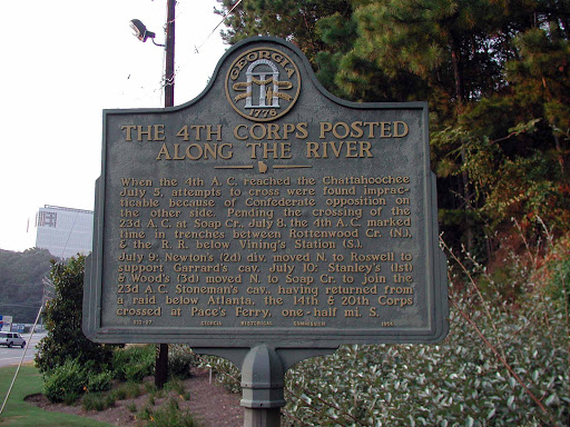 The 4th Corps Posted Along the River