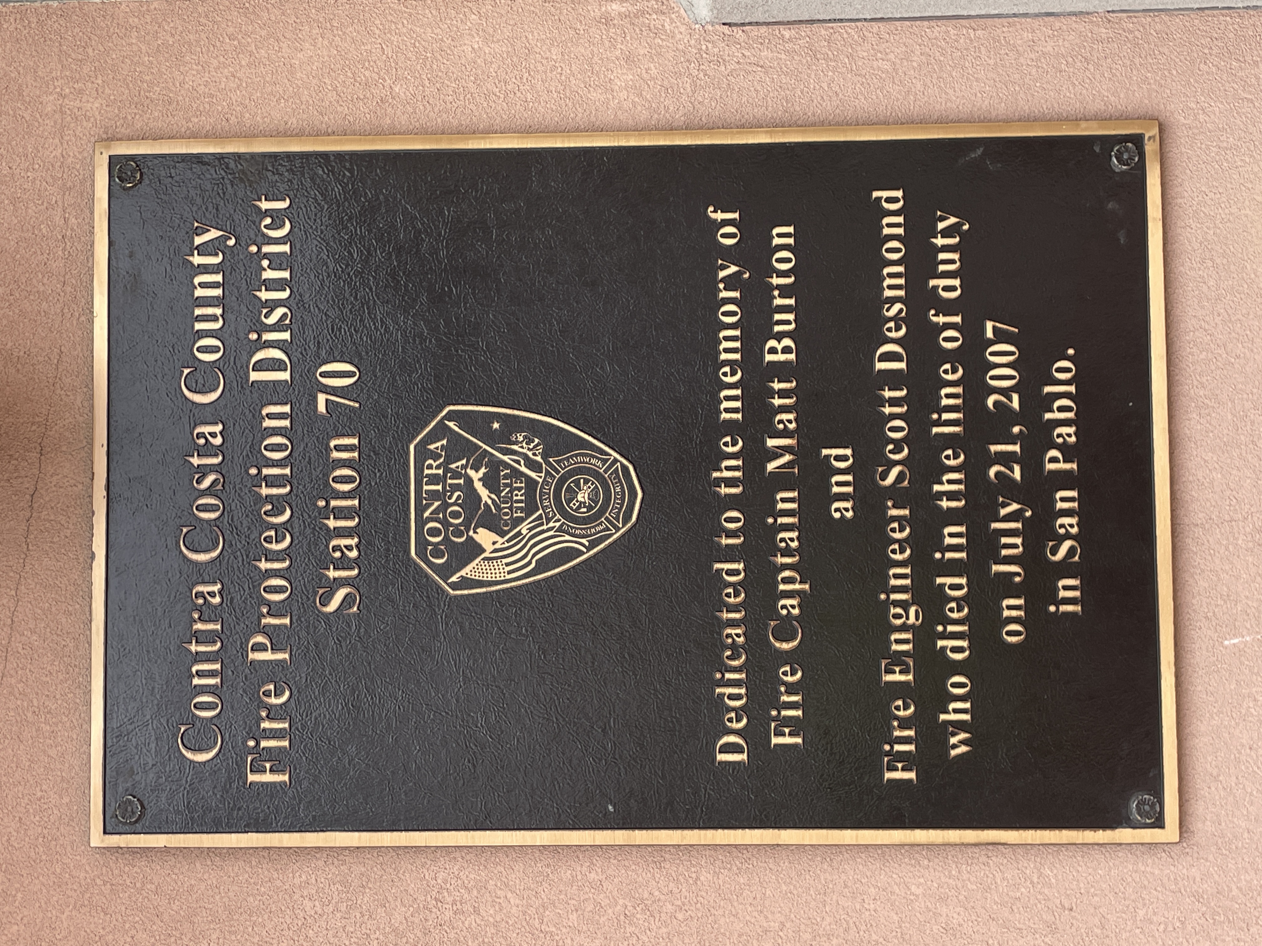 Contra Costa County Fire Protection District Station 70