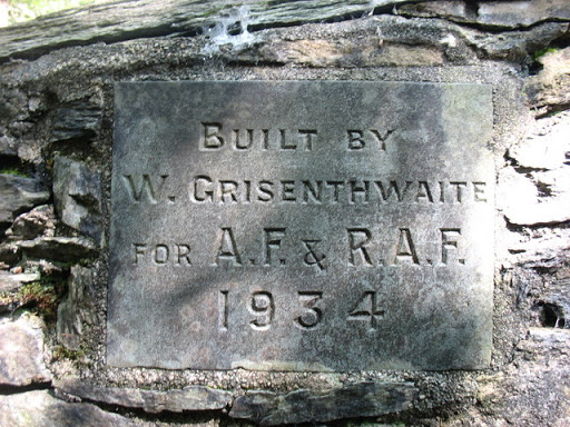 River Duddon footbridge plaque