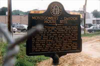 Montgomery-DeFoor House Site