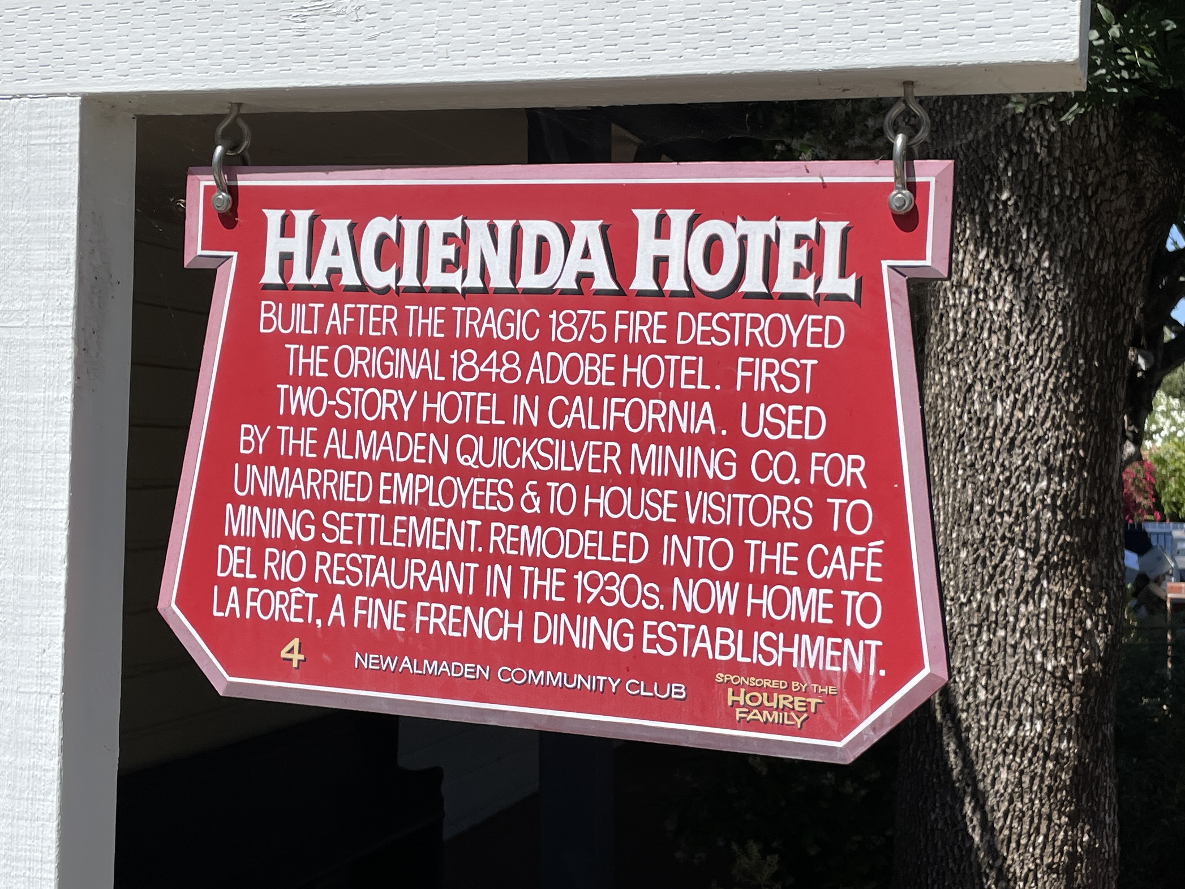 Hacienda Hotel (Red Sign)