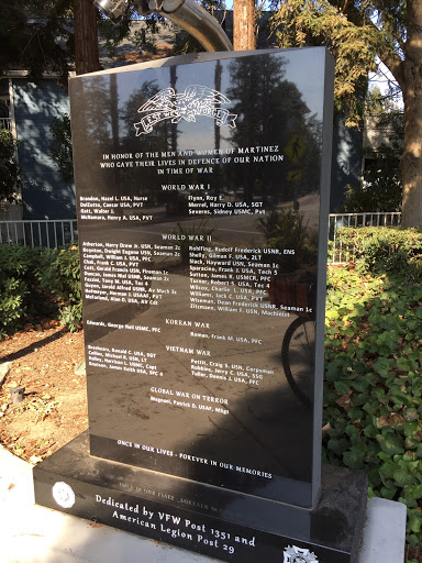 Martinez War Memorial