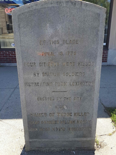 Four Citizens Killed by British Soldiers