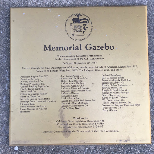 Memorial Gazebo