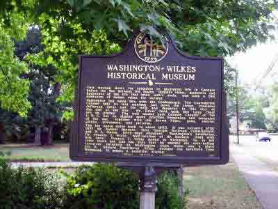 Washington-Wilkes Historical Museum