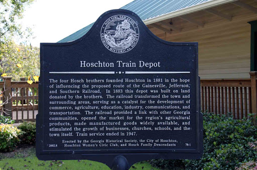 Hoschton Train Depot
