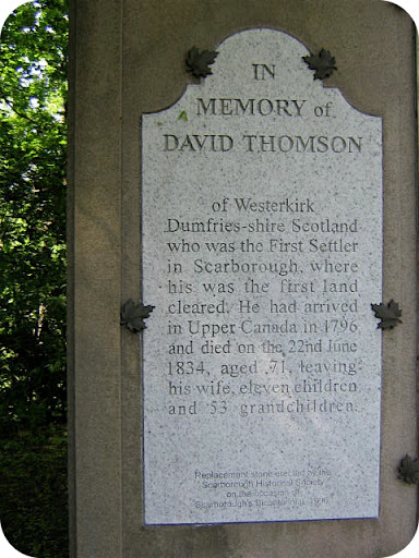 In Memory of David Thomson