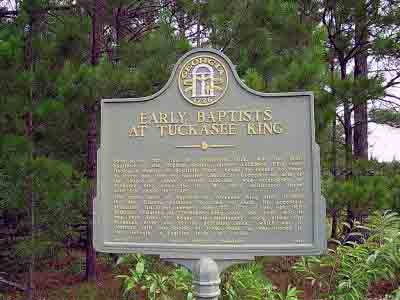Early Baptists at Tuckasee King