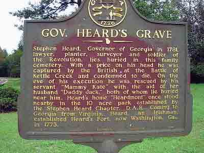 Gov. Heard's Grave