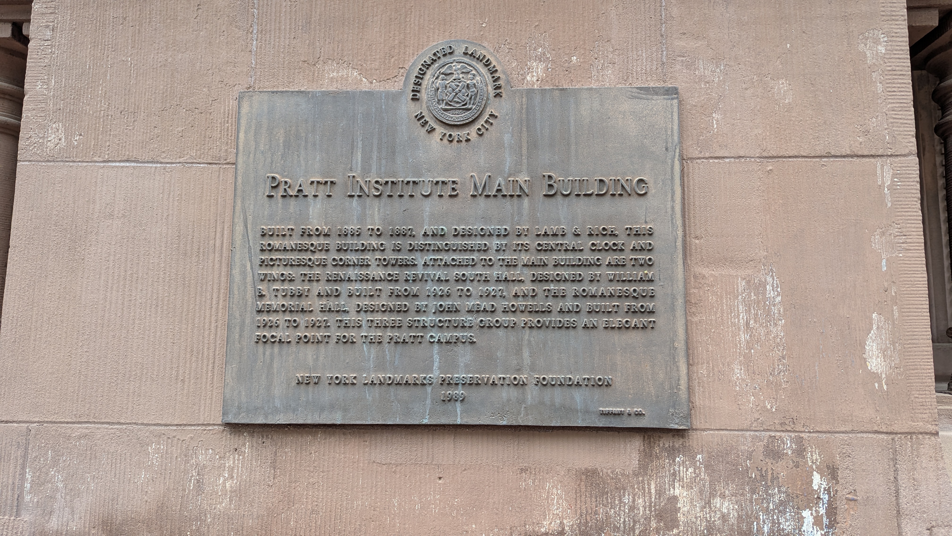 Pratt Institute Main Building
