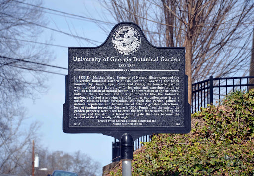 University of Georgia Botanical Garden 1833-1856